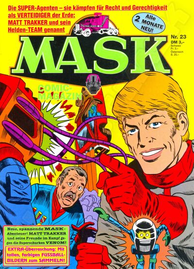M.A.S.K. M.A.S.K. German comic no. 23 M.A.S.K. M.A.S.K. German comic no. 23